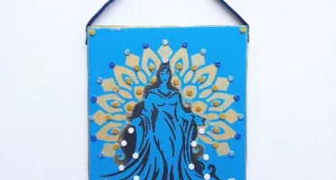 Quadro Mandala Iemanjá P