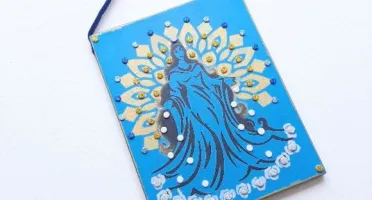 Quadro Mandala Iemanjá P