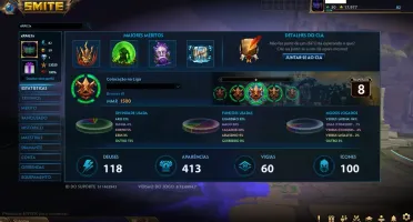 Conta Antiga Smite