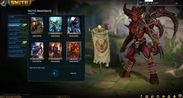 Conta Antiga Smite