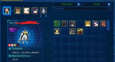 Ladmo – Conta Alphamon | Lvl 150