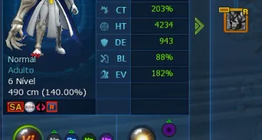 Ladmo – Conta Alphamon | Lvl 150