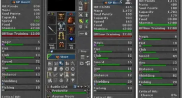 Conta no tibia criada em 2011 com 2 ek e 1 ED