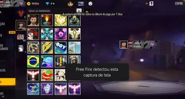 Conta free fire gemada e barata🎖️🤝