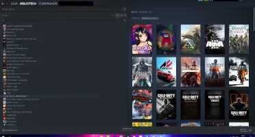 CONTA STEAM LEVEL 45 COM 80 JOGOS E VÁRIAS INSIGNIAS