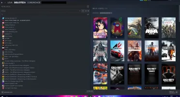 CONTA STEAM LEVEL 45 COM 80 JOGOS E VÁRIAS INSIGNIAS