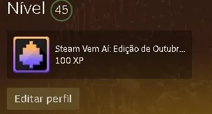 CONTA STEAM LEVEL 45 COM 80 JOGOS E VÁRIAS INSIGNIAS