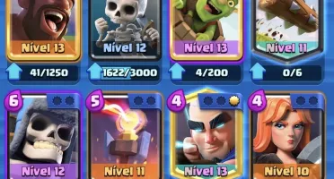 Conta Clash Royale lvl 11 100 mil de ouro 5500 troféus