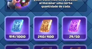 Conta Clash Royale lvl 11 100 mil de ouro 5500 troféus