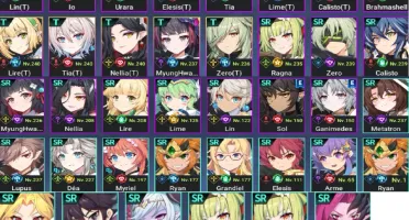 V>Conta Grand Chase Mobile Level 164 + IO Traje de Banho