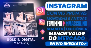 Conta Instagram Com 1000 Seguidores (Menor Preço)