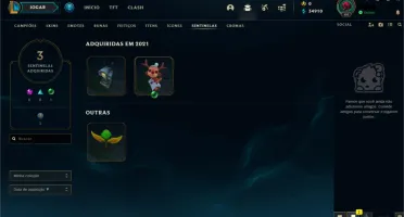 Conta LOL - Diamante IV, 55% de WR