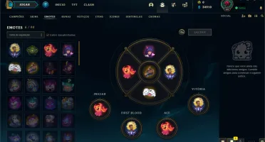 Conta LOL - Diamante IV, 55% de WR