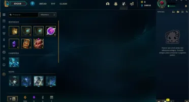 Conta LOL - Diamante IV, 55% de WR