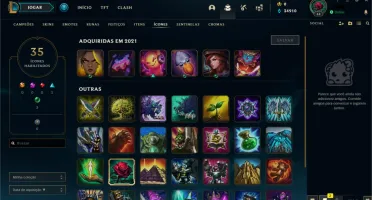 Conta LOL - Diamante IV, 55% de WR