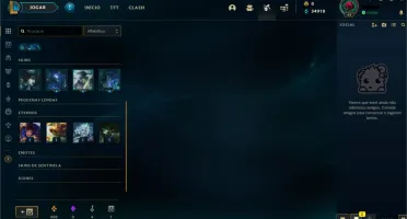 Conta LOL - Diamante IV, 55% de WR