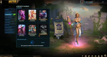Conta Smite 665 skins