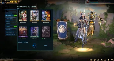 Conta Smite 665 skins