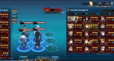 CONTA NARUTO ONLINE 69K DE FC TOP D+