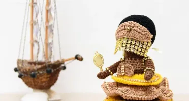 Oxum em Amigurumi