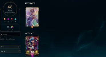 vendo conta parada (parei de jogar lol) 78 campeões 46 skins