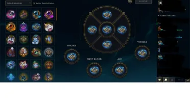 Conta do lol Ouro 2 com skin do heimer invasor marciano