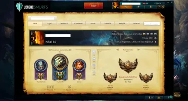 Bronze 3 Champios 49 Skins 13 Com 3 PagRunas 40% De Desconto