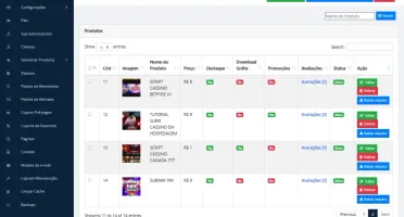 Script Loja Php Para Produtos Digitais - Com Afiliação
