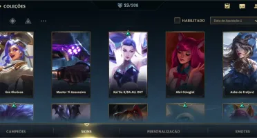 Conta Wild Rift Bastante Skins