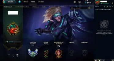 Conta LOL Diamante V Smurf