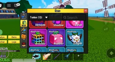 Uma conta de roblox/blox fruts que vale apenas comprar