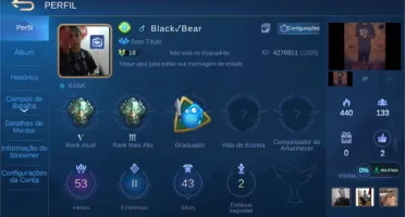 Conta Mobile Legends desde s2