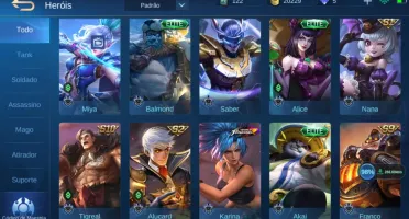 Conta Mobile Legends desde s2