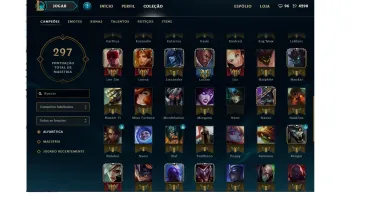 Conta League of Legends Ouro IV