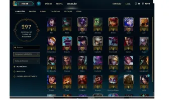 Conta League of Legends Ouro IV