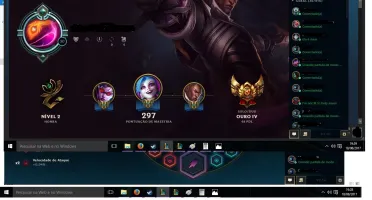 Conta League of Legends Ouro IV