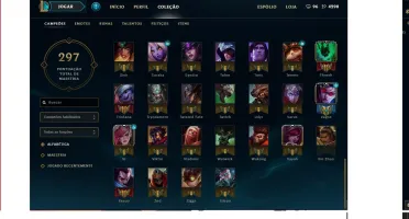 Conta League of Legends Ouro IV