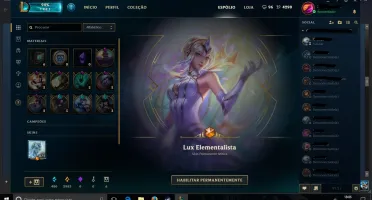 Conta League of Legends Ouro IV