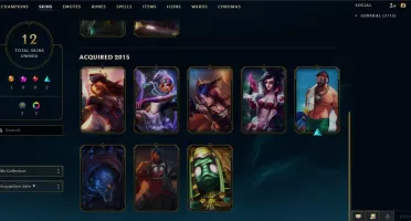 Conta LOL Platina 1 MMR Alto Ezreal Pulsefire 46 Champ
