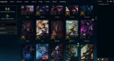 Conta LOL Platina 1 MMR Alto Ezreal Pulsefire 46 Champ