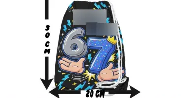 Saquinho personalizado Six Seven