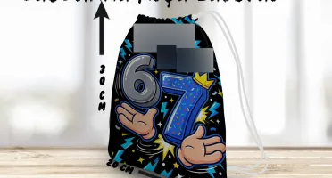 Saquinho personalizado Six Seven