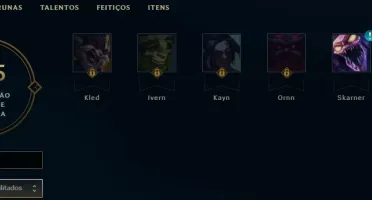 CONTA LOL - PLATINA 5 - 132 CAMPEÕES - 50 SKINS COM EMAIL
