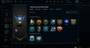 Conta de League of Legends c/200 skins + Valorant (c/ skins)