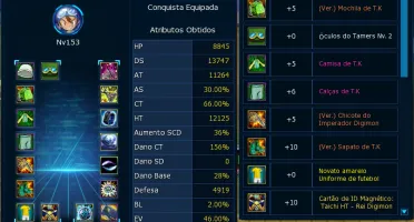 Conta Ladmo Omegamon 4 U Mid/end Game