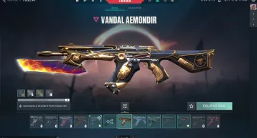 Conta valorant Pacote Aemondir / Vandal Kuronami / + skins