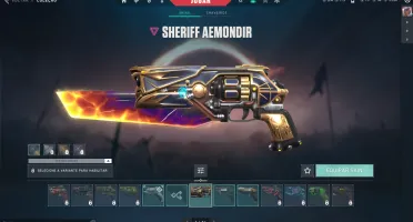 Conta valorant Pacote Aemondir / Vandal Kuronami / + skins