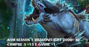 Mítica +16 - WOW - SEASON 1 - COMPRE 3 GANHE +1 DE GRAÇA!