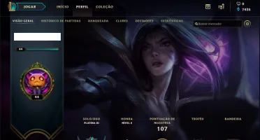 CONTA LOL (PLATINA)