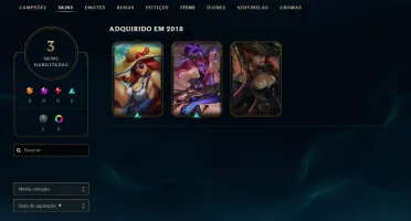 CONTA LOL (PLATINA)